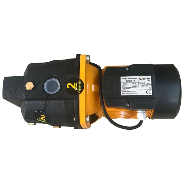 Насос поверхневий Optima JET100-PL 3000 л/год, 1.1 кВт