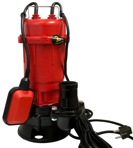 Насос фекальний Optima WQD 8-12 8000 л/год, вис. 12м, глиб. 5м, кабель 12м, 0.9 кВт