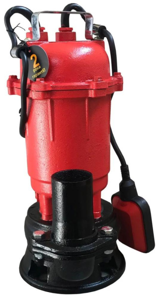 Насос фекальний Optima WQD 10-12 9000 л/год, вис. 12м, глиб. 5м, кабель 12м, 1.1 кВт