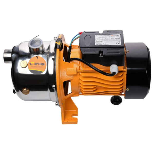 Насос поверхневий Optima JET100S-PL 3600 л/год, 1.1 кВт, 230В