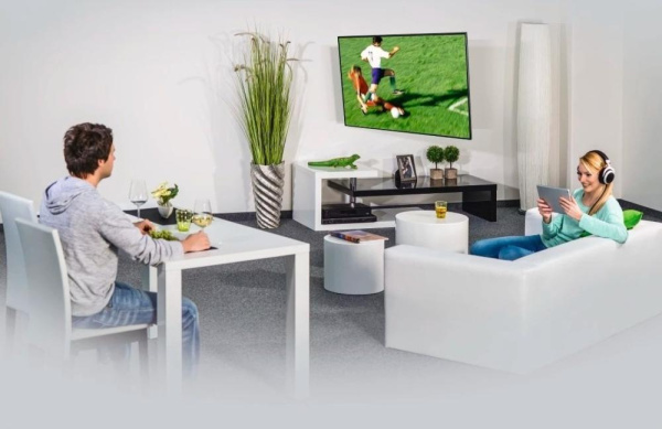 Кріплення ТВ поворотне Hama TV-WB, AR-2, 19-48", чорний