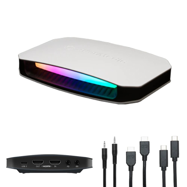 Пристрій захоплення відео AVerMedia GC553G2 ULTRA 2.1 RGB, 2160p144(pass-trought), 2160p60(record), білий