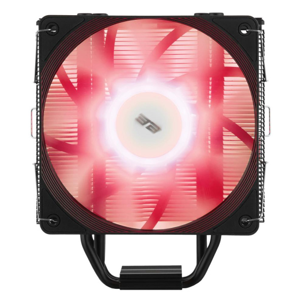 Процесорний кулер 2E GAMING Air Cool ACN120B-ARGB, LGA1851, 1700, 1200, 115x, 1366, AM5, AM4, AM3, AM3+, 4pin PWM, 3pin +5VARGB, TDP 180W