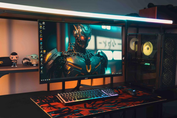 Монітор 2E 31.5" D3224B 2xHDMI, DP, IPS, 2560x1440, 75Hz, 5ms, FreeSync