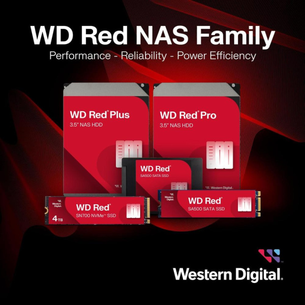 Жорсткий диск WD  4TB 3.5" 7200 256MB SATA Red Pro NAS