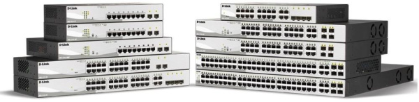 Комутатор D-Link DGS-1210-24P PoE, Websmart