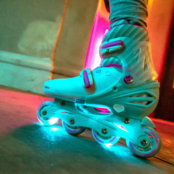 Роликові ковзани Neon Combo, розмір 34-37, бірюзовий