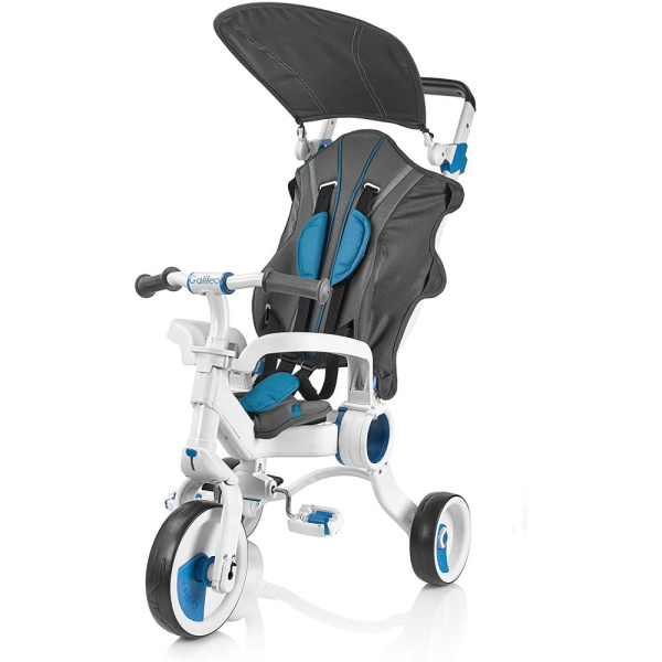 Триколісний велосипед Galileo Strollcycle Синій