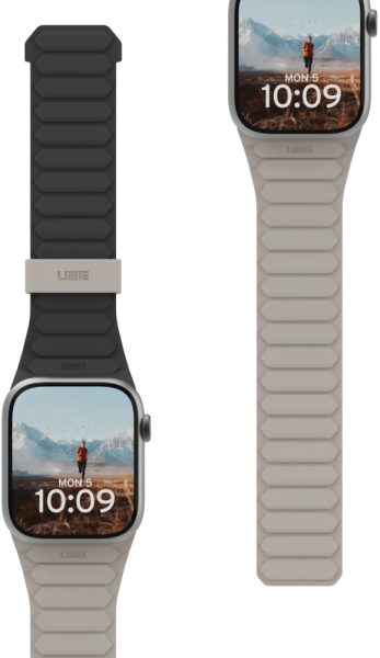 Ремінець UAG для Apple Watch Ultra 2/Ultra-49-45-44mm, Pathfinder, Black/Titanium