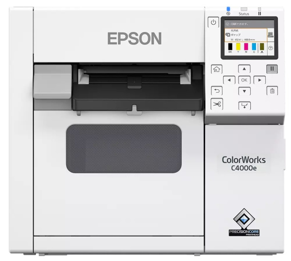 Принтер етикеток ink color 108 mm Epson ColorWorks CW-C4000e (bk) 100 mmps USB Ethernet