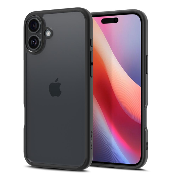 Чохол Spigen для iPhone 16, Ultra Hybrid, Matte Black