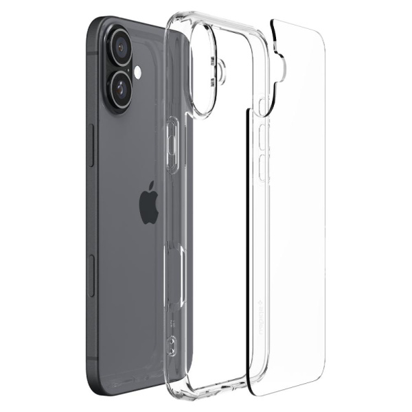 Чохол Spigen для iPhone 16, Ultra Hybrid, Crystal Clear