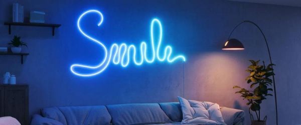 Стрічка світлодіодна розумна Govee H61D3 Neon Rope Light 2, 5м, RGBIC, WI-FI/Bluetooth, білий