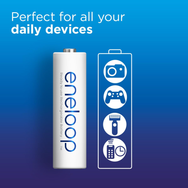 Акумулятор Panasonic Eneloop NI-MH  AA 2000 мАг, 2 шт.