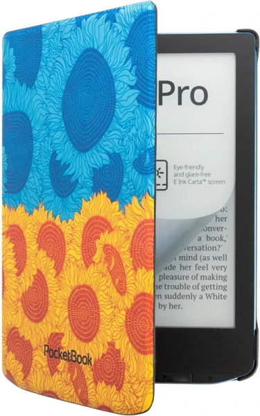 Чохол PocketBook 629_634 Shell, sunflower print