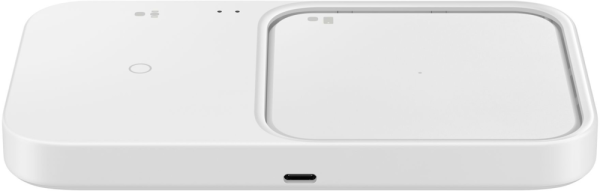Зарядний пристрій бездротовий Samsung Duo 15Вт, білий