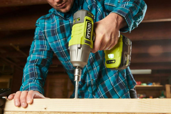 Гайковерт ударний акумуляторний Ryobi ONE+ RIW18-1C20SA3 18В АКБ 1х2А·год 800Нм 2600об/хв 1/2" 3 швидкості 1.7кг сумка