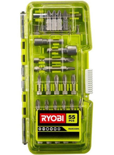 Набір біт Ryobi RAK55DK кейс 55шт