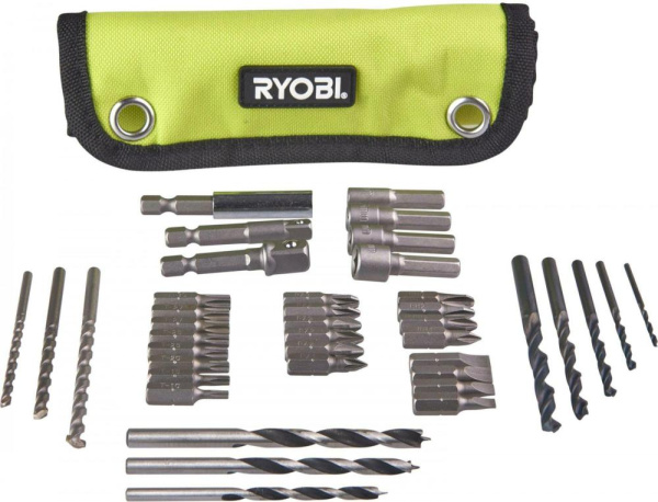 Набір біт і свердел Ryobi RAK40RM чохол 40шт