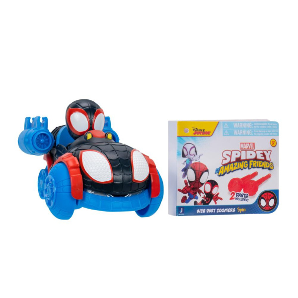 Машинка Spidey Little Vehicle Web Dart Zoomers Спін (Spin)