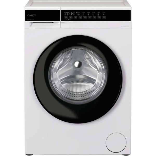 Пральна машина Candy ProWash 100 фронтальна, 7кг, 1200, A, 43.9см, дисплей, пара, інвертор, люк чорний, білий