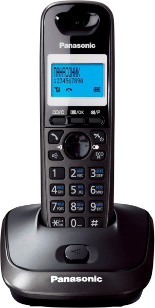 Радіотелефон DECT Panasonic KX-TG2511UAT, Titan