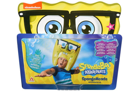 Іграшка-головний убір SpongeBob SpongeHeads Губка Боб (SpongeBob Expression 2)
