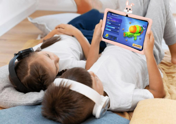 Планшет Doogee U9 Kids 10.1" 3ГБ, 64ГБ, 5060мА•год, Android, рожевий