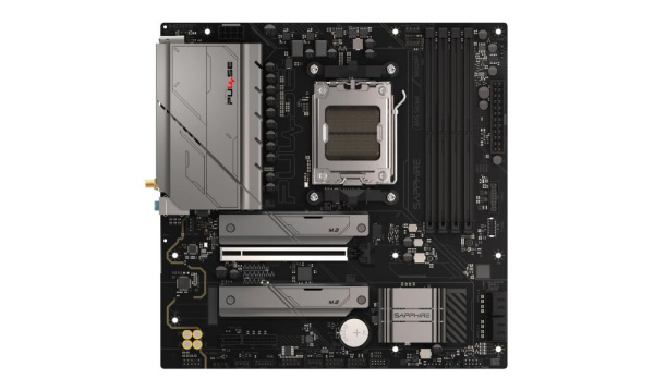 Материнcька плата SAPPHIRE PULSE B850M WIFI sAM5 B850 4xDDR5 M.2 HDMI DP Wi-Fi BT mATX
