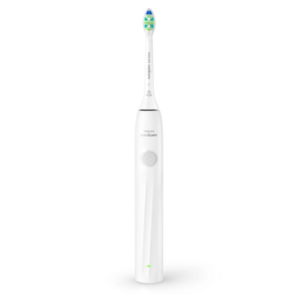 Щітка зубна електр. Philips, Sonicare 2100, насадок-1, 2 рівні інтенсивності, білий