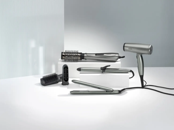 Плойка Babyliss Xanadu, 46Вт, темп.режимів-6, D -25mm, 160-210С, метал, сірий