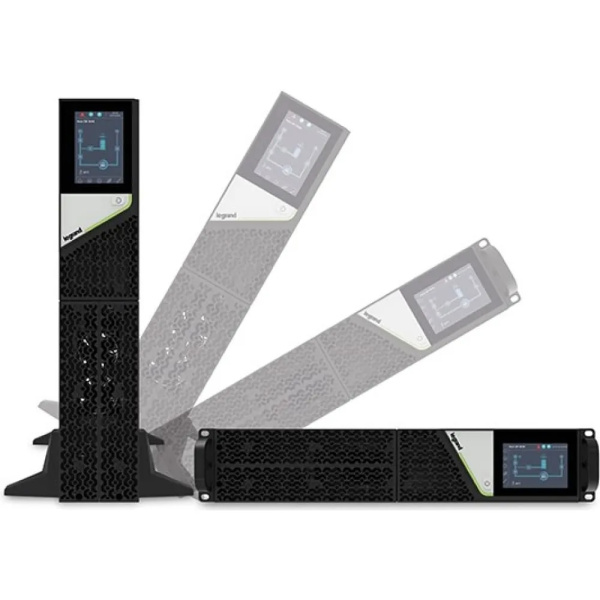 Джерело безперебійного живлення Legrand KEOR DK 1000VA/1000W, RT 2U, LCD, RS232, SNMP, 6xC13