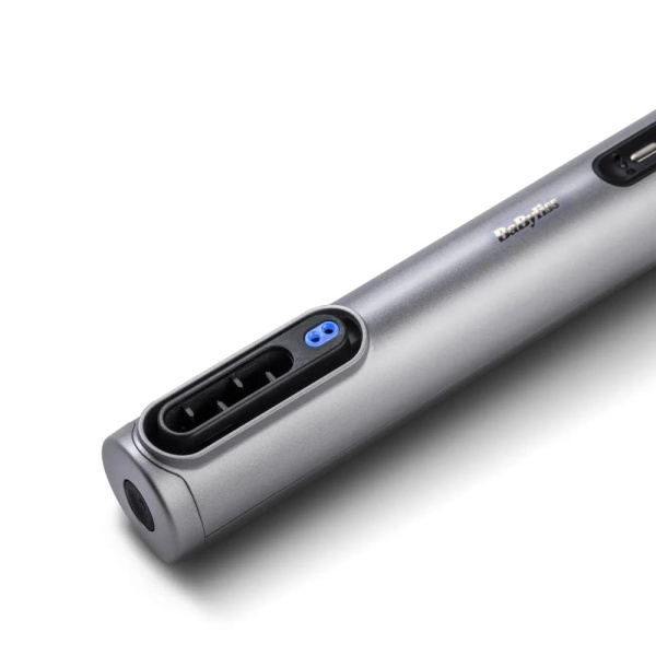 Фен-щітка Babyliss Limited Edition SilverGold, 1600Вт, 4 режими, іоніз-я, хол. обдув, кераміка, сірий