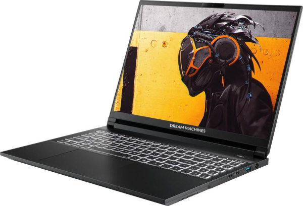 Ноутбук Dream Machines RT5050-15 15.3FHD+ IPS, AMD AI 9 HX 370, 16GB, F1TB, NVD5050-8, DOS, чорний