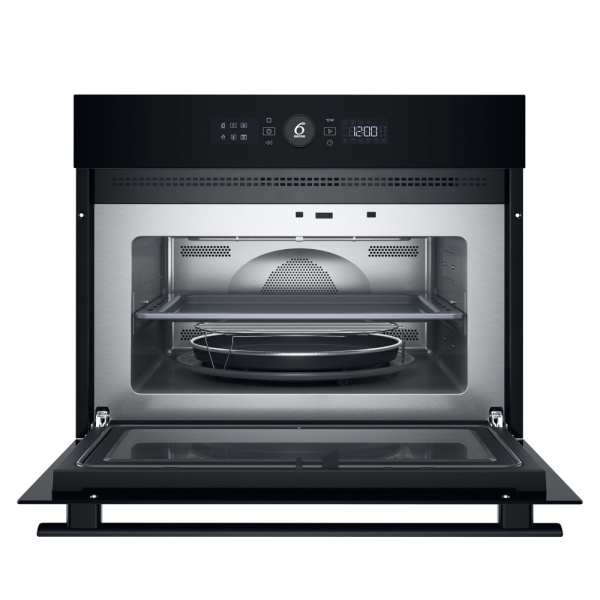 Духова шафа Whirlpool електрична компактна, 40л, дисплей, конвекція, ф-ція мікрохвиль, чорний