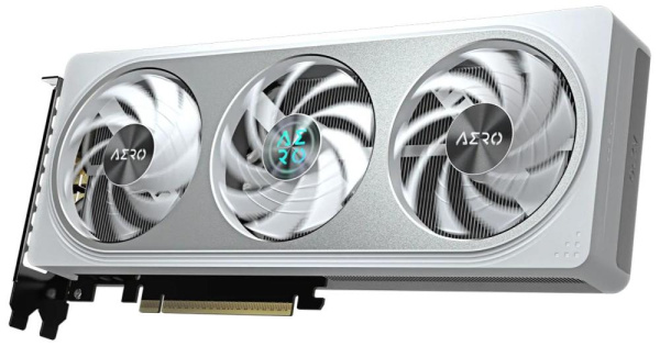 Відеокарта GIGABYTE GeForce RTX 5060 Ti 8GB GDDR7 AERO OC срібний