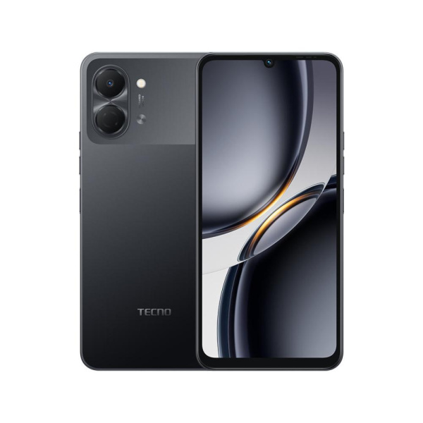 Смартфон TECNO Spark Go 3 (KN3) 6.75" 4/128ГБ, 2SIM, 5000мА•год, Ink Black