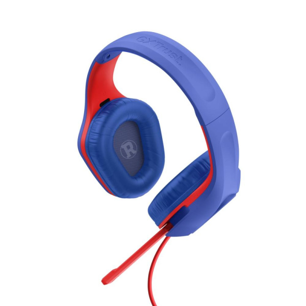 Гарнітура Trust GXT415SM Zirox Superman edition, 3.5мм, синій
