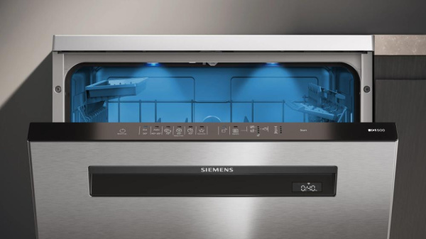 Посудомийна машина Siemens, 13компл., B, 60см, дисплей, нержавіюча сталь