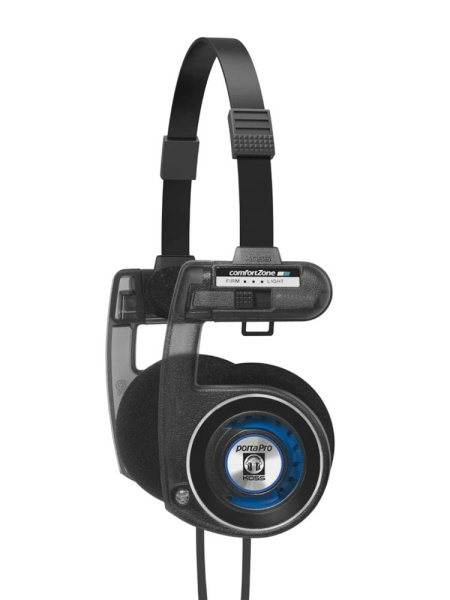 Навушники On-ear Koss Porta Pro Utility 3.5 mini-jack, 1.2м, Чорний