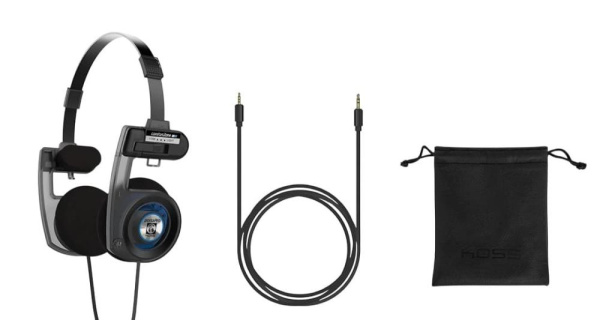 Навушники On-ear Koss Porta Pro Utility 3.5 mini-jack, 1.2м, Чорний