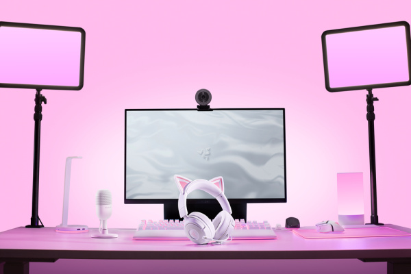 Гарнітура Razer Kraken Kitty V3 X, mini-jack, 1.3м, білий