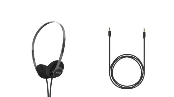 Навушники On-ear Koss KPH40 Utility 3.5 mini-jack, 1.2м, Сірий