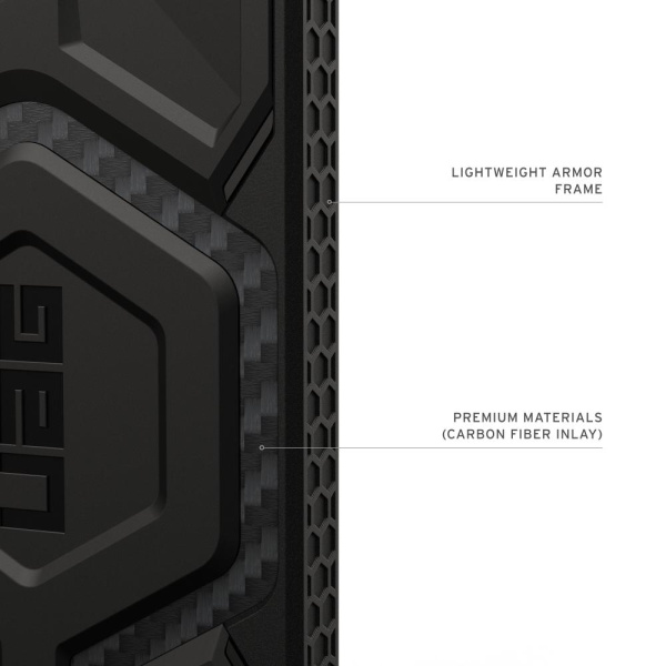 Чохол UAG для Samsung Galaxy S26, Monarch Pro with Magnet, Carbon Fiber
