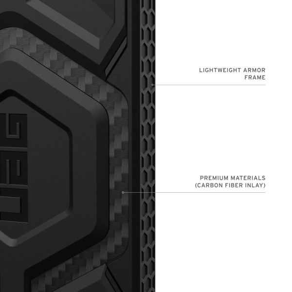 Чохол UAG для Samsung Galaxy S26+, Monarch Pro with Magnet, Carbon Fiber