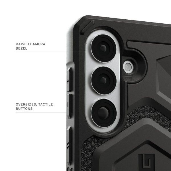 Чохол UAG для Samsung Galaxy S26+, Monarch Pro with Magnet, Kevlar Black