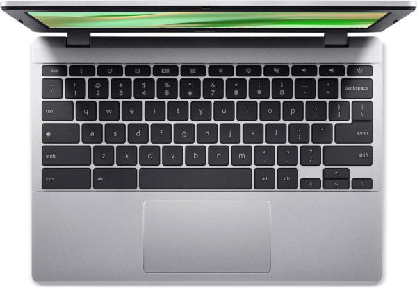 Ноутбук Acer Chromebook CB311-12H 11", Intel C N100, 8GB, F128GB, UMA, ChromeOS, сріблястий