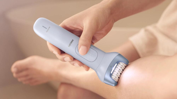 Епілятор Philips Series 8000 дисковий, аккумул., пінцет.-32, волог.+сух., футляр, з підсвіткою, білий