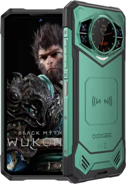 Смартфон Doogee S200X VIP 5G 6.72" 12/512ГБ, 2SIM, 10100мА•год, зелений