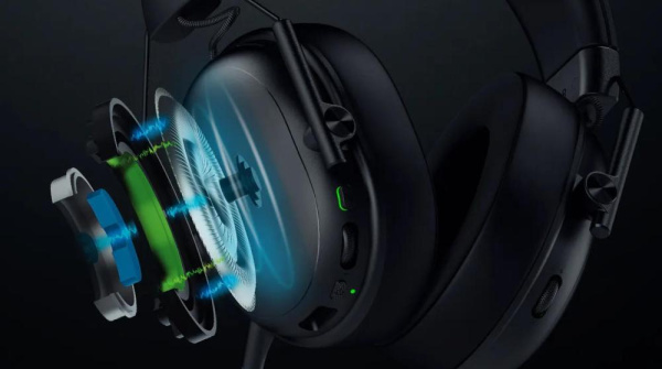Гарнітура Razer BlackShark V3 X Hyperspeed, WL, чорний